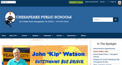 Desktop Screenshot of cpschools.com